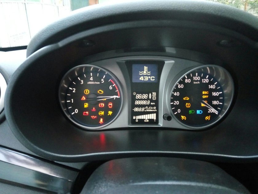 Комбинация приборов Датсун 8450005648