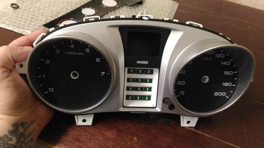 Щиток приборов Датсун он до