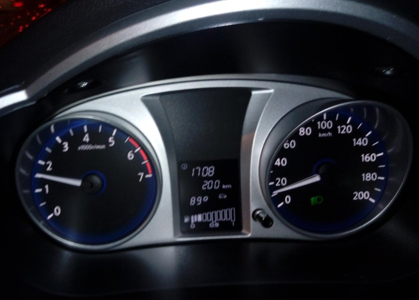 Приборная панель Datsun on-do