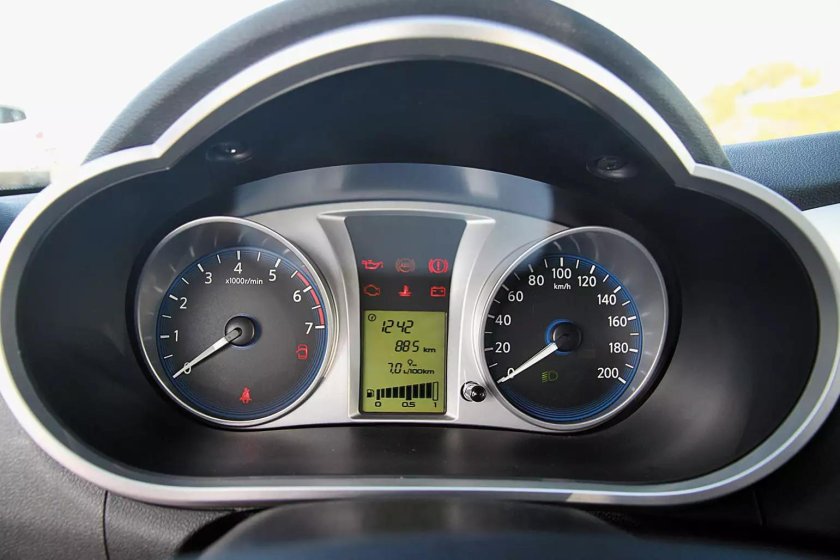 Приборка Датсун Люкс