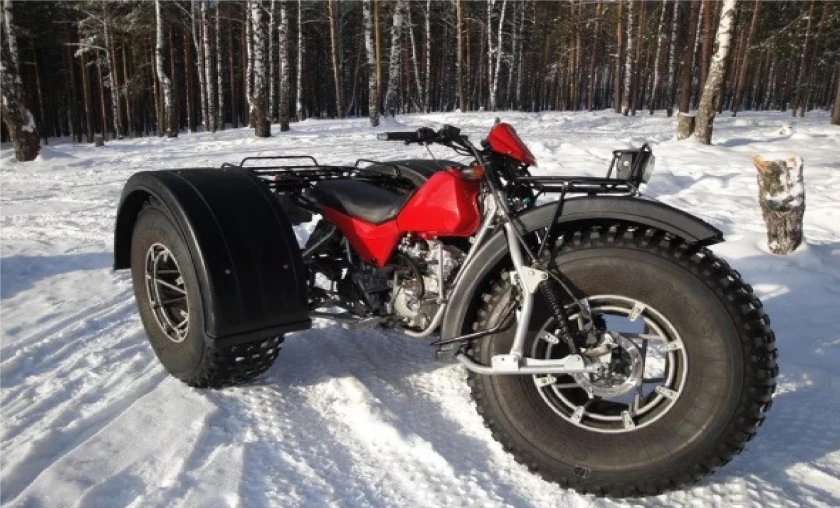 Трицикл ЗИД Бархан