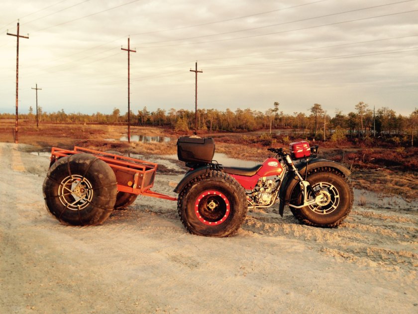 Трицикл ЗИД Бархан