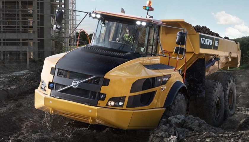 Сочленённый самосвал Volvo а40g