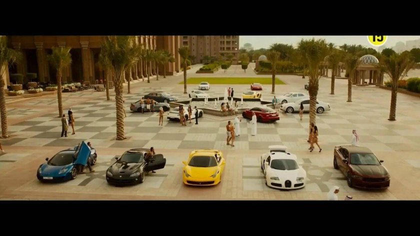 Форсаж 7 Абу Даби