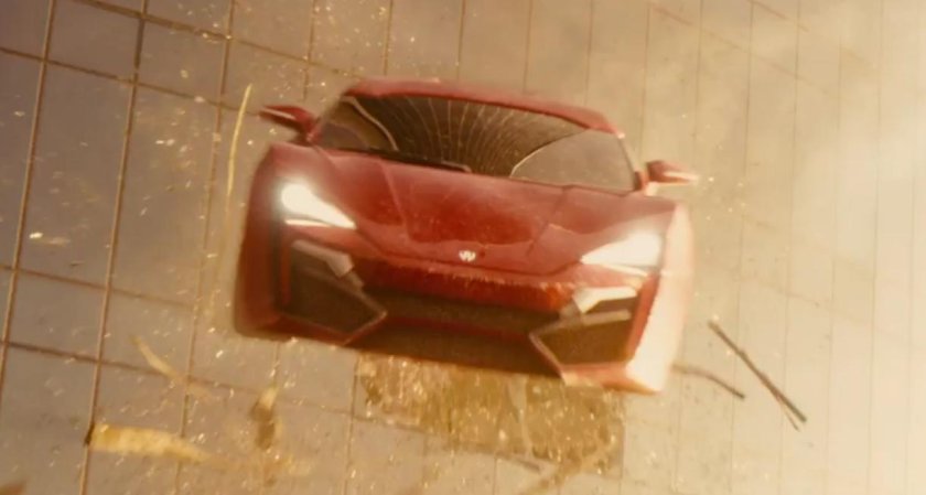 Тачка из Форсажа 7 в Абу Даби