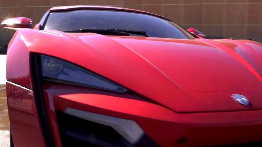 Lykan Hypersport Форсаж 7