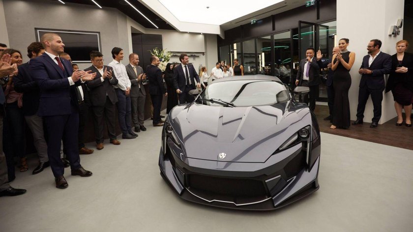 W Motors Lykan Hypersport Форсаж 7