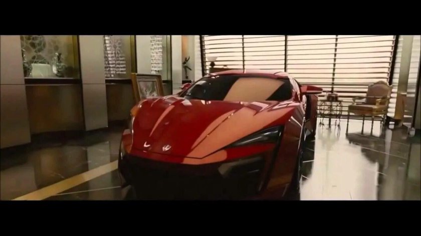 Lykan Hypersport Форсаж 7