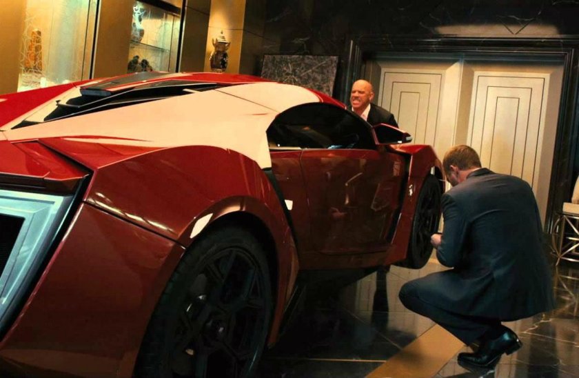 Lykan Hypersport Форсаж 7 Торетто