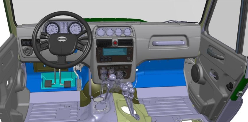 УАЗ 469 С торпедой Виктория-2