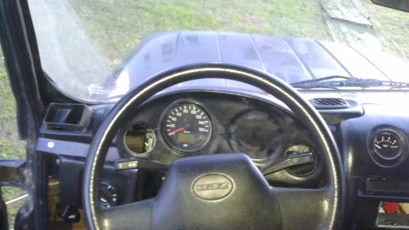 Панель приборов Виктория 2 на УАЗ Хантер