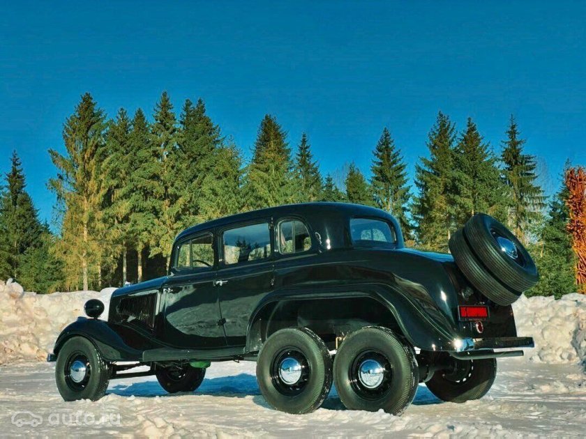 ГАЗ м1 трехосный