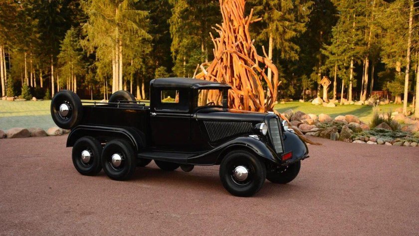 ГАЗ м21 трехосный