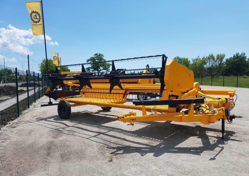 Жатка валковая прицепная ЖВП-4,9