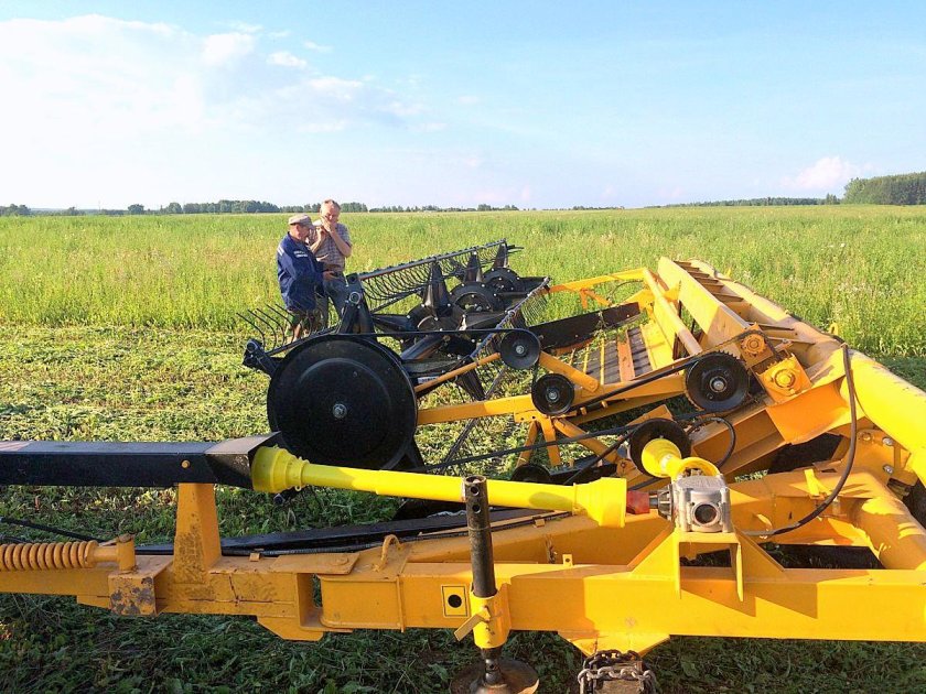 Жатка валковая прицепная ЖВП-4,9