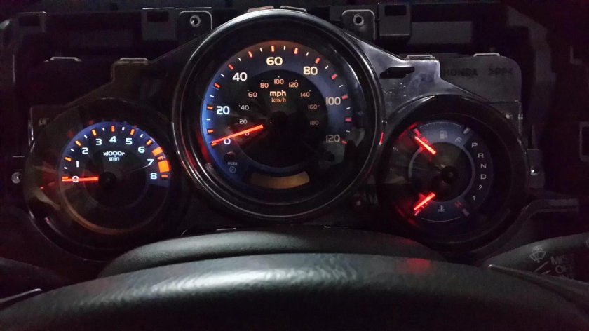 Honda element приборная панель