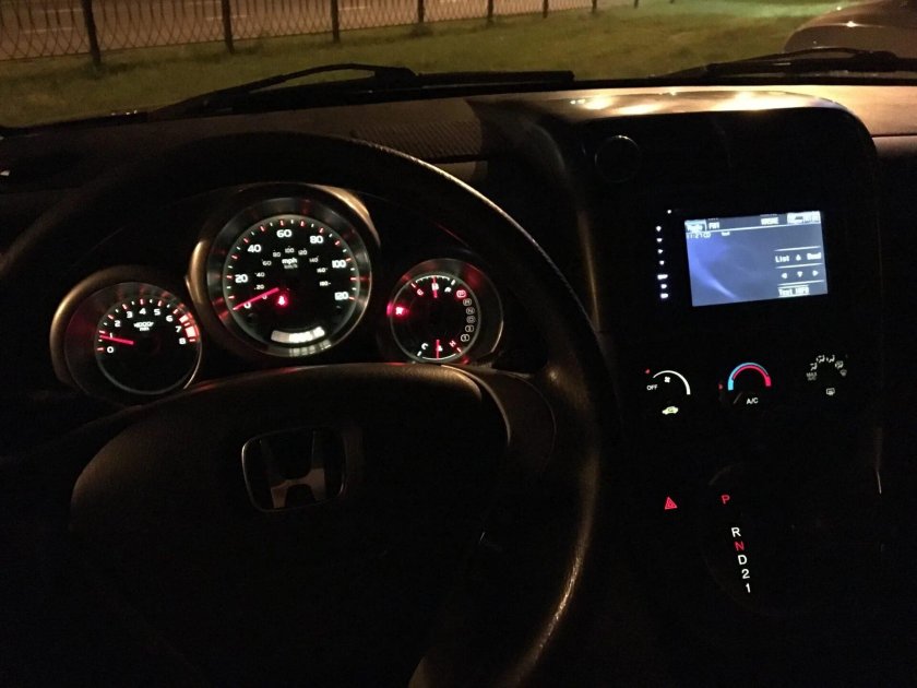 Honda element панель