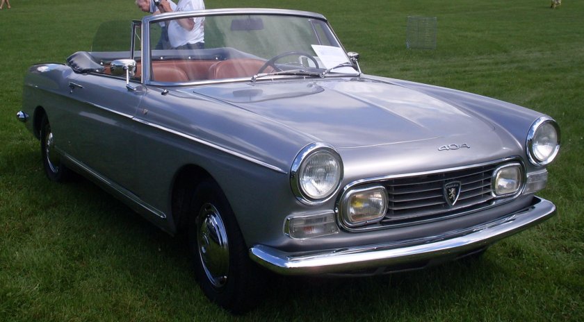 Пежо 404 салон