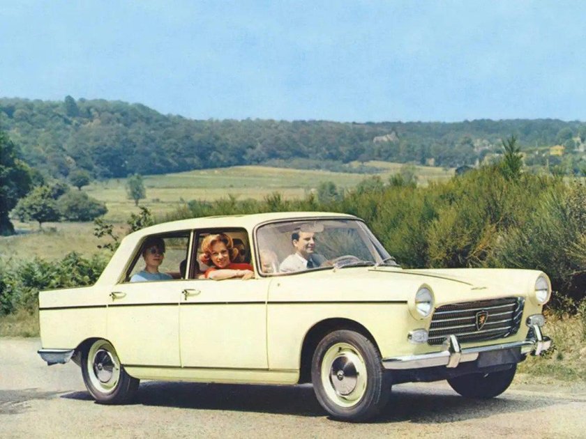 1965 Peugeot 404 Brochure