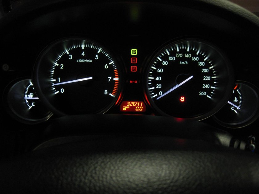 Mazda 6 GH приборная панель