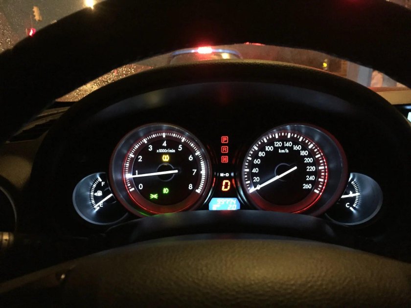 Пересвет салона Мазда 6 GH