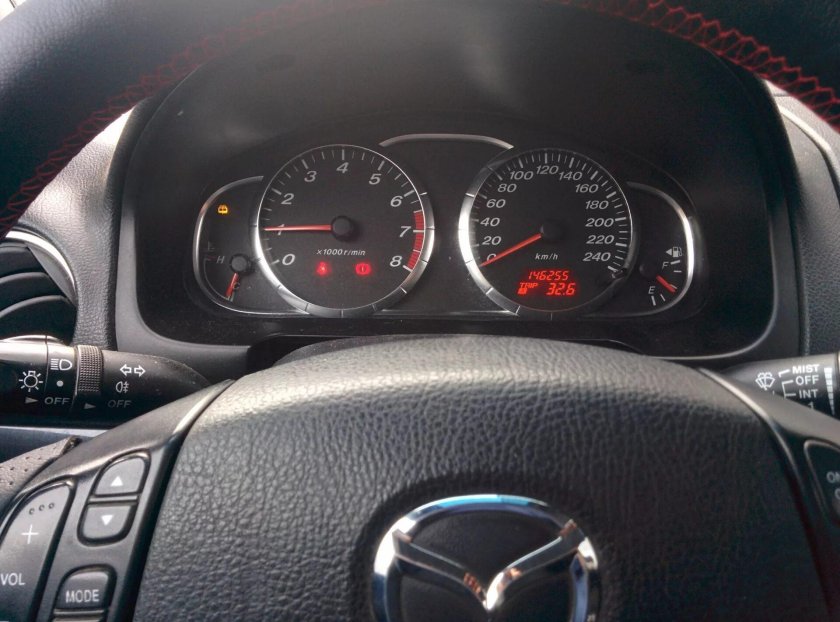 Mazda 6 приборка