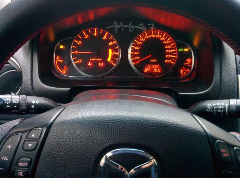 Приборная панель Mazda 6 gg