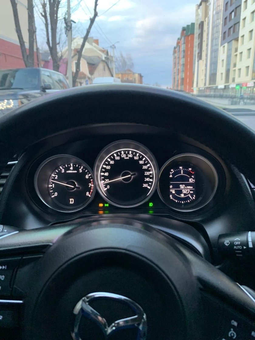 Панель приборов Mazda 6 GJ