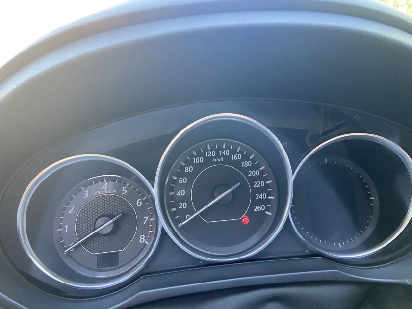 Mazda 6 GJ приборная панель