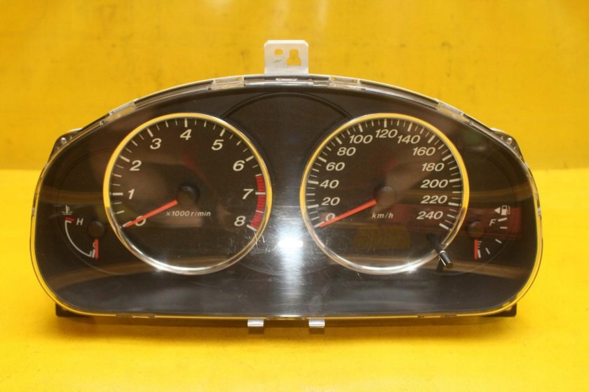 Приборная панель Мазда 6 GH обозначения