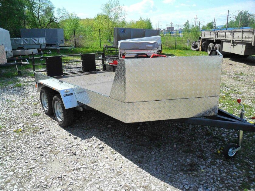 Прицеп Аляска 71432 двухосный