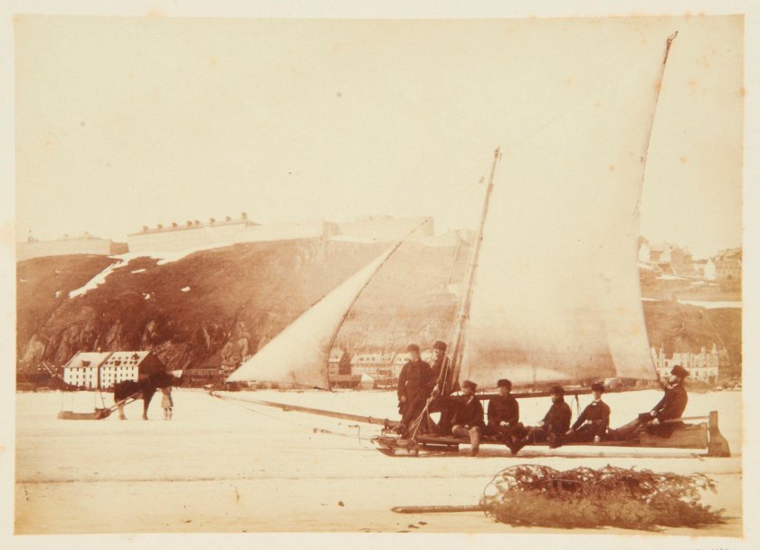 Блокада Ленинграда буера