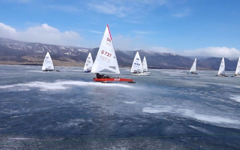 Буер на Байкале