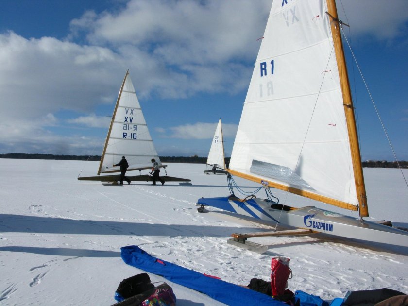 Буер на Байкале