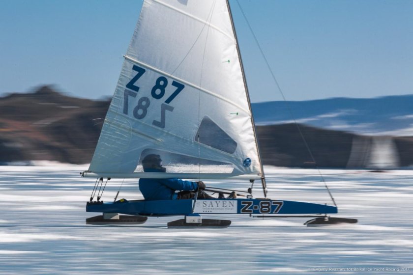 Буер на Байкале