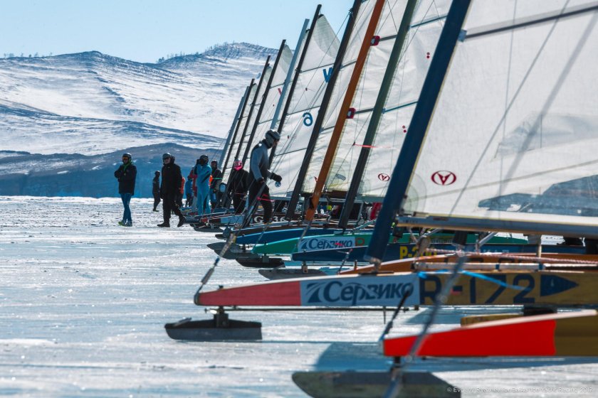 Буер на Байкале