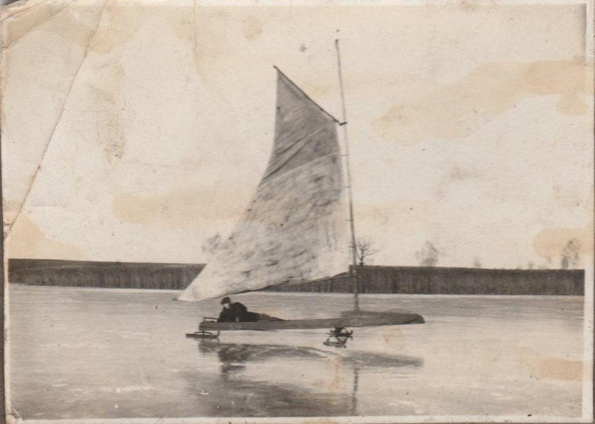 Буера на Ладоге