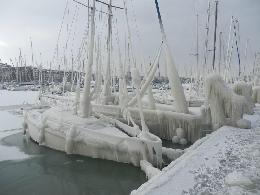 Ледяной шторм Швейцария 2005