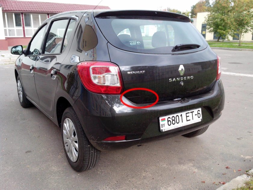 Рено Сандеро 2 черный