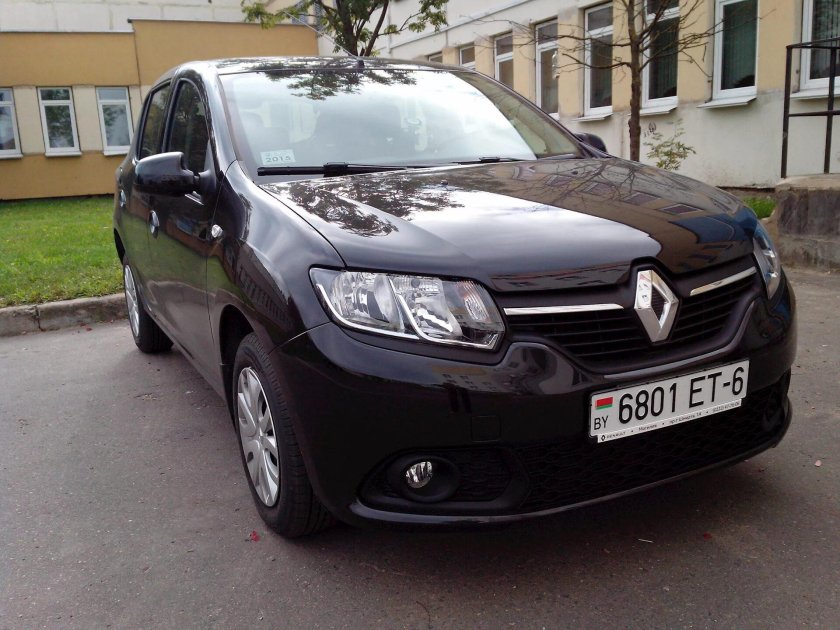Рено Сандеро 2 черный