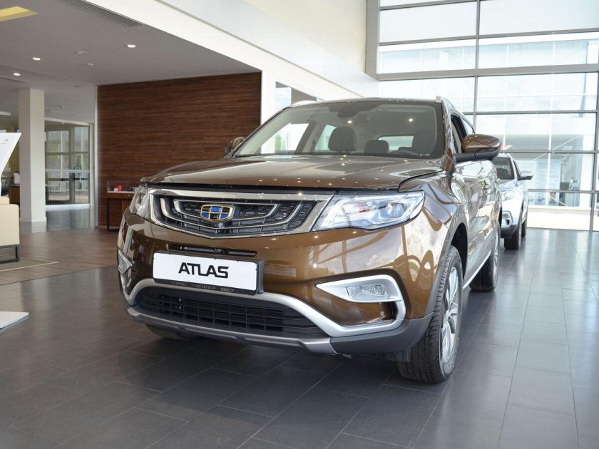 Джили атлас 2