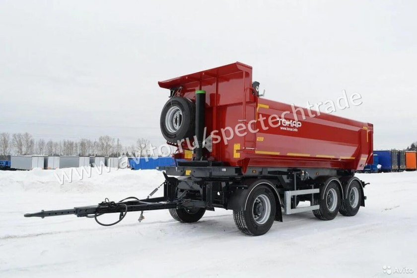 Самосвальный прицеп Тонар sp3-17