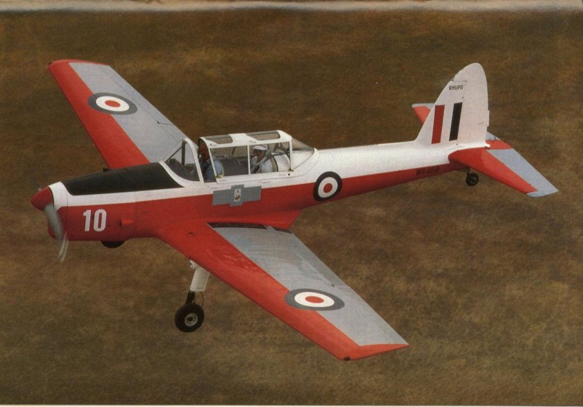 Чипманк самолет