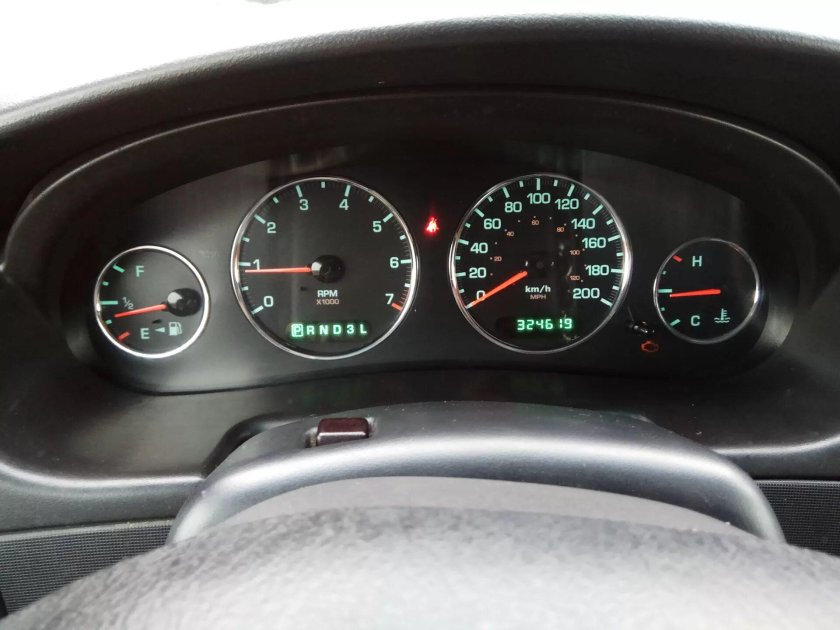 Приборная панель.Интрепид