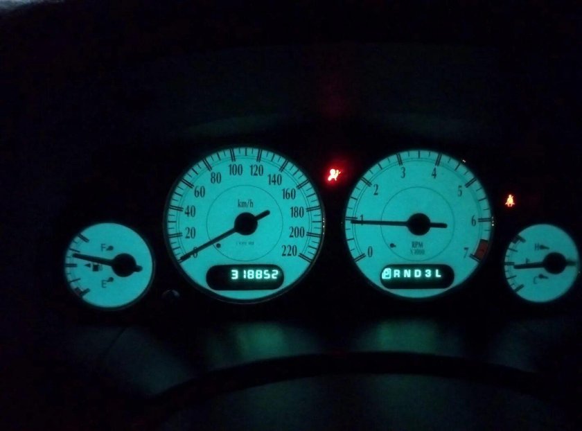 Лунная приборка Додж Караван