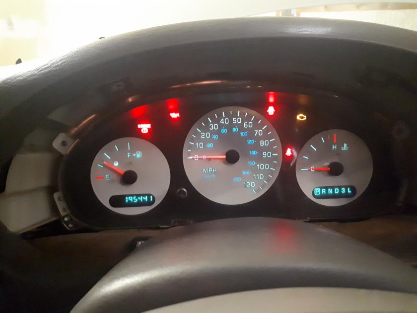 Щиток приборов Додж Гранд Караван 5