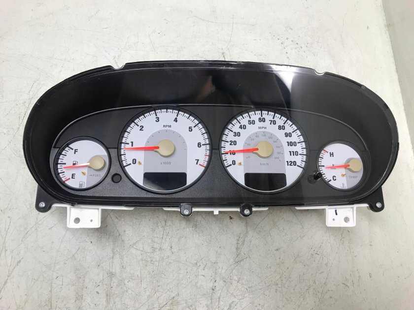 Панель приборов Додж Караван 2 поколения