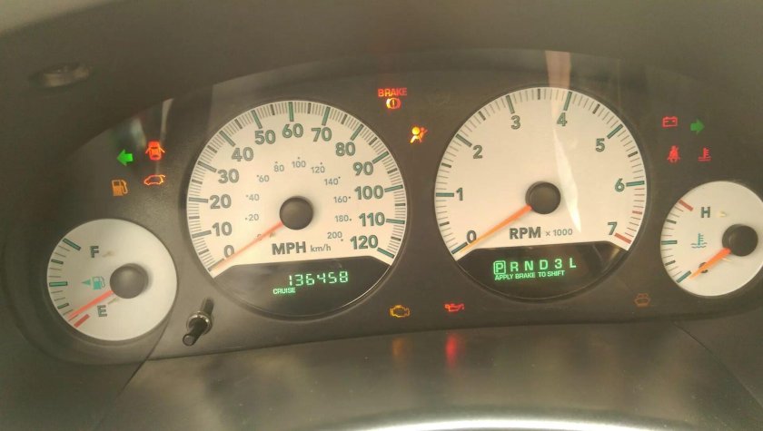 Панель приборов Додж Караван 3,3 2005 года