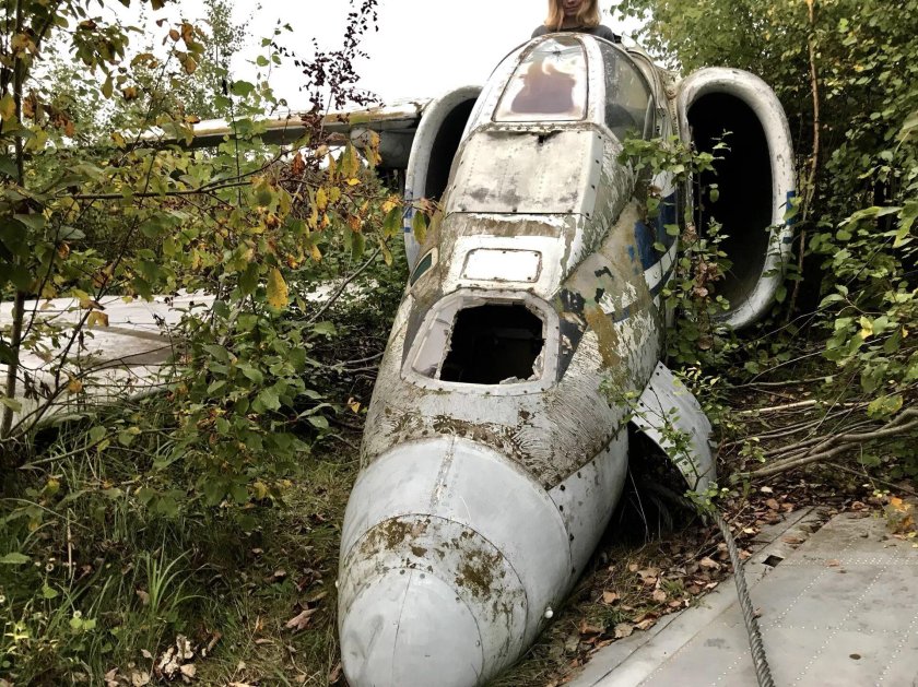 Кладбище самолетов в Монино