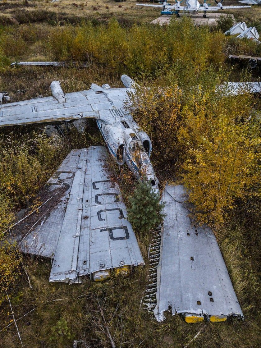 Монино заброшенные самолеты
